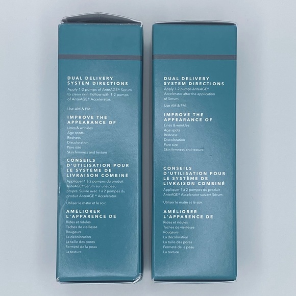 AnteAGE PRO System Serum & Accelerator Set | NEW | AUTHENTIC | USA - Picture 2 of 5